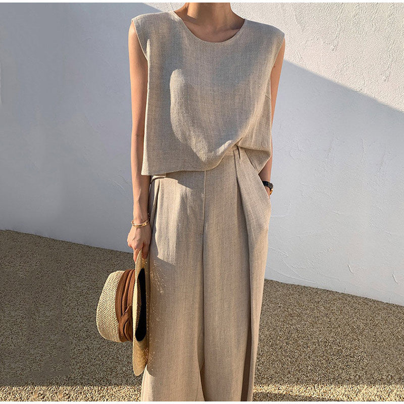 Women's Linen Summer Set | Chic