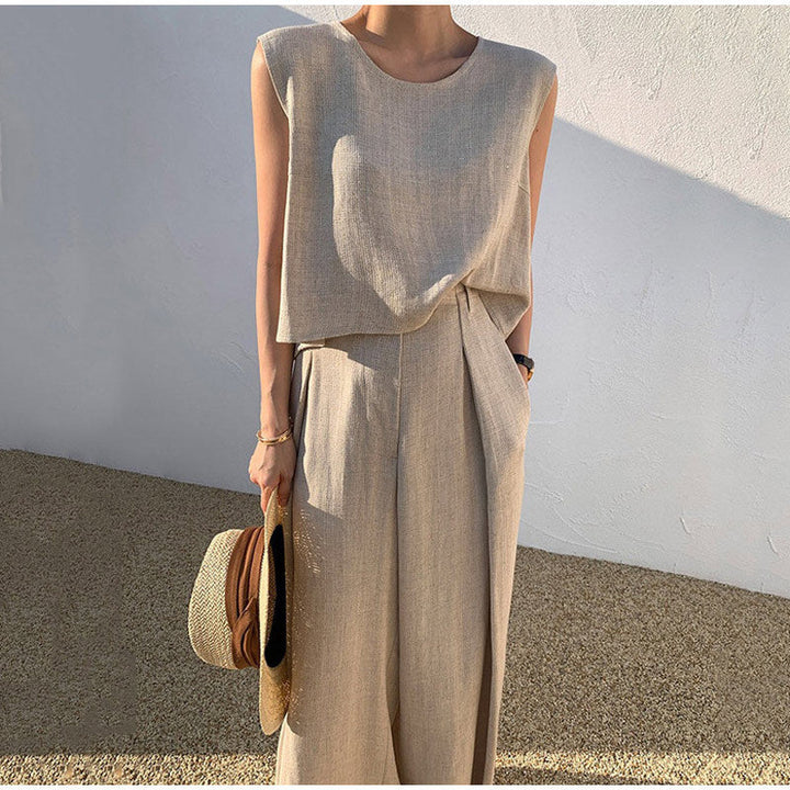 Women's Linen Summer Set | Chic