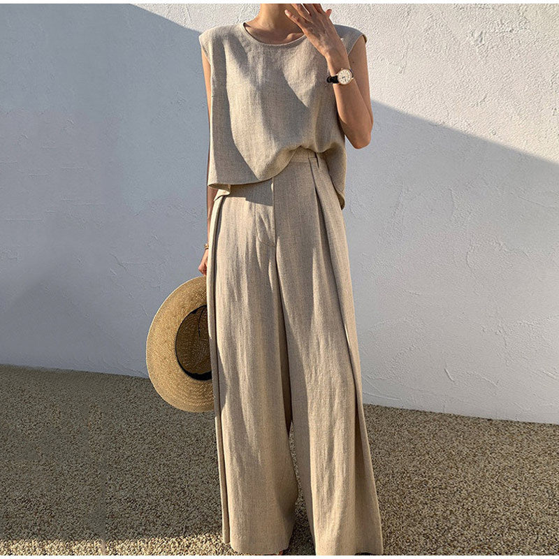 Women's Linen Summer Set | Chic