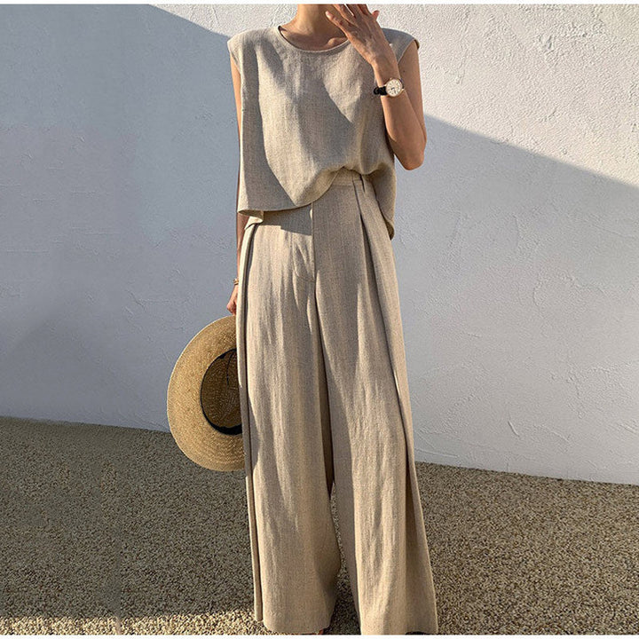 Women's Linen Summer Set | Chic