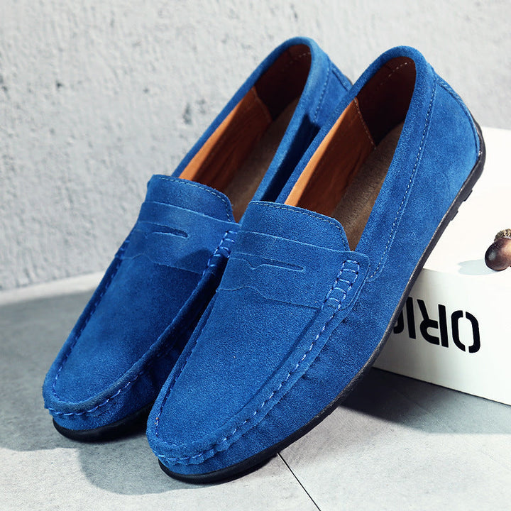 Mode Lumiére™ | Men's Retro Suede Loafers