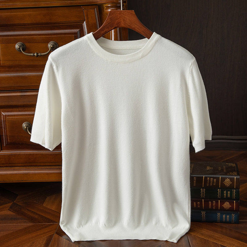 LAURENT MONACO | MEN'S REFINED KNIT T-SHIRT