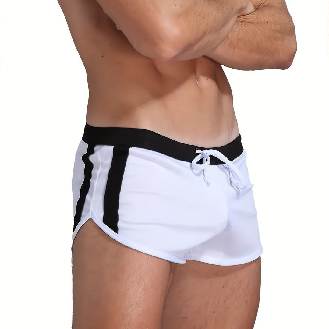Mode Lumiére™ | Sport Chic Fitted Swim Shorts