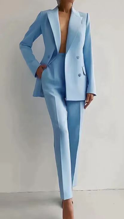 Women's elegant stretch suit set