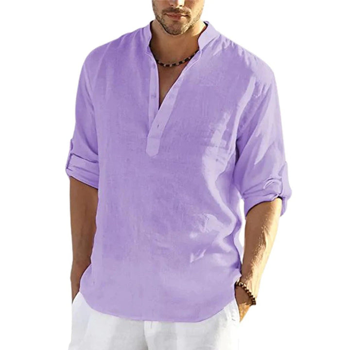 LAURENT MONACO | MEN'S SUMMER LINEN SHIRT