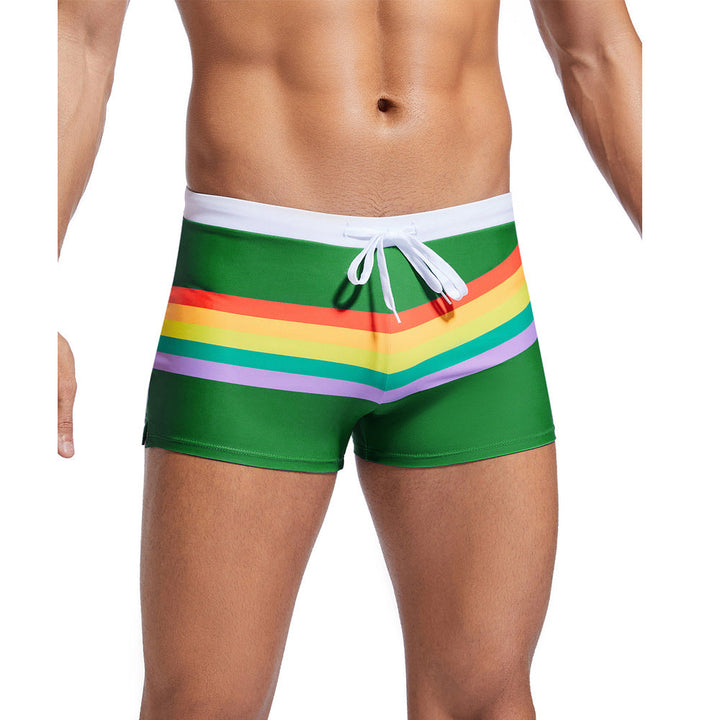 Mode Lumiére™ | Rainbow Sport Swim Shorts