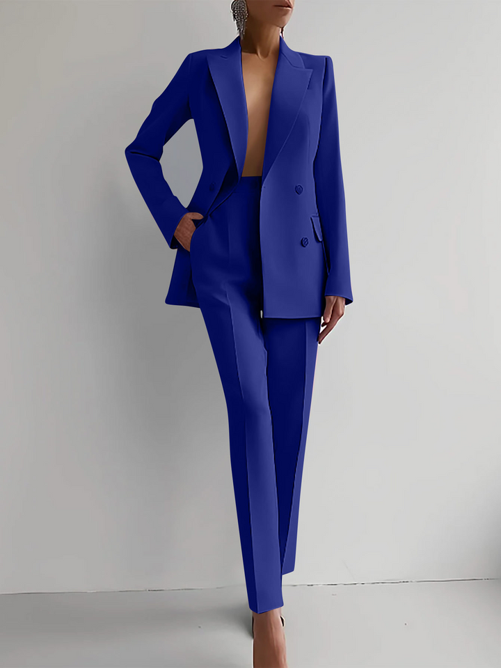 Women's elegant stretch suit set