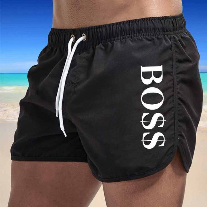 Mode Lumiére™ | Stylish Boss Swim Shorts