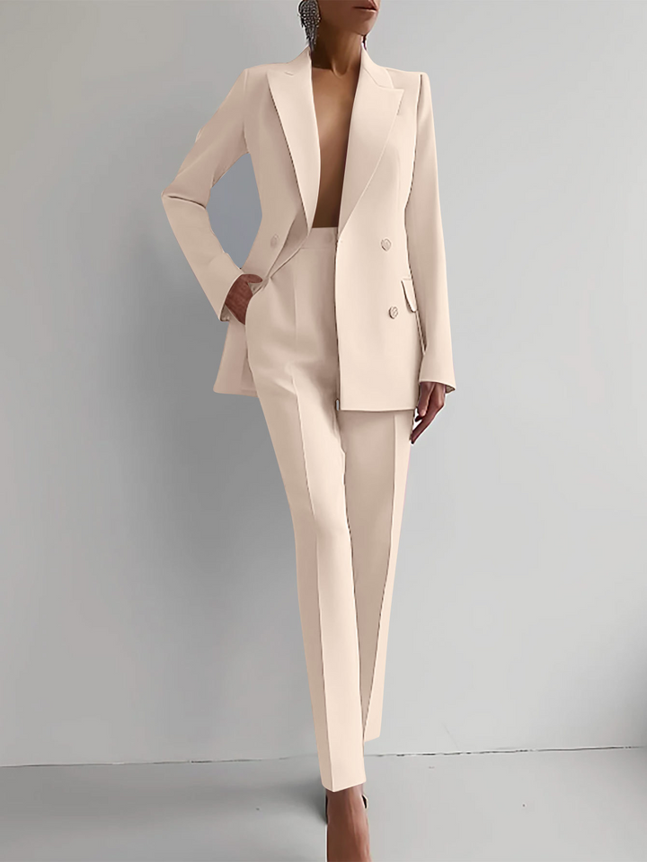 Women's elegant stretch suit set