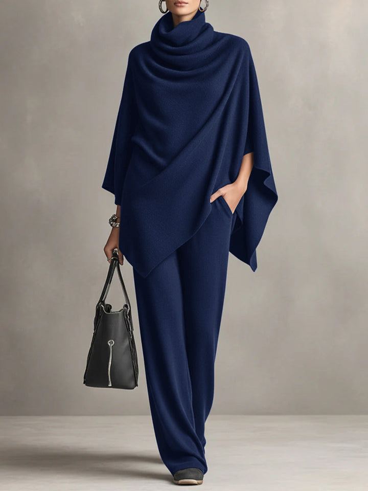 Sabriina™ | Chic Draped Two-Piece Set