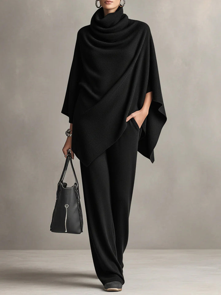 Sabriina™ | Chic Draped Two-Piece Set