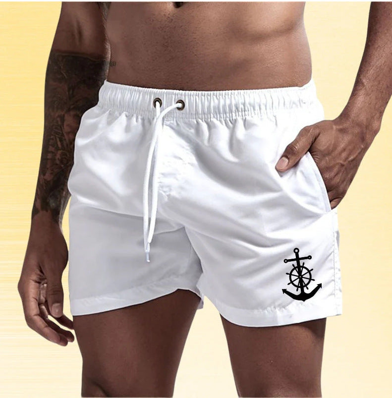 Mode Lumiére™ | Stylish Navy Swim Shorts