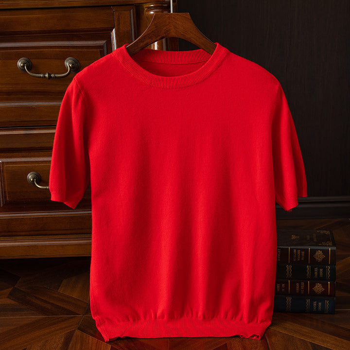 LAURENT MONACO | MEN'S REFINED KNIT T-SHIRT