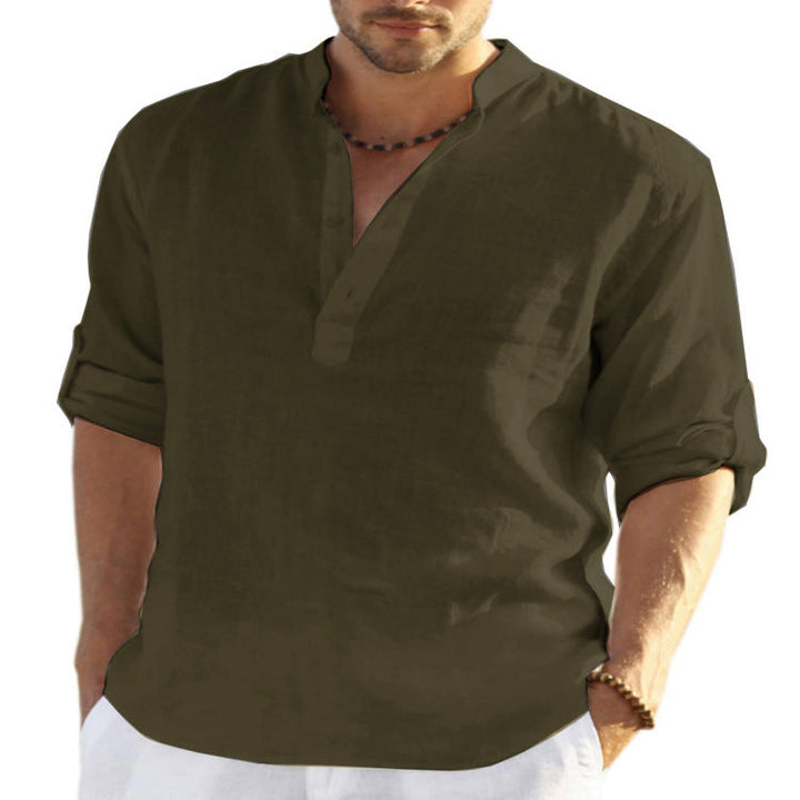 LAURENT MONACO | MEN'S SUMMER LINEN SHIRT