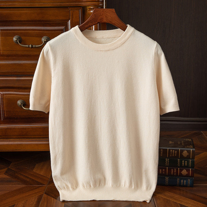 LAURENT MONACO | MEN'S REFINED KNIT T-SHIRT