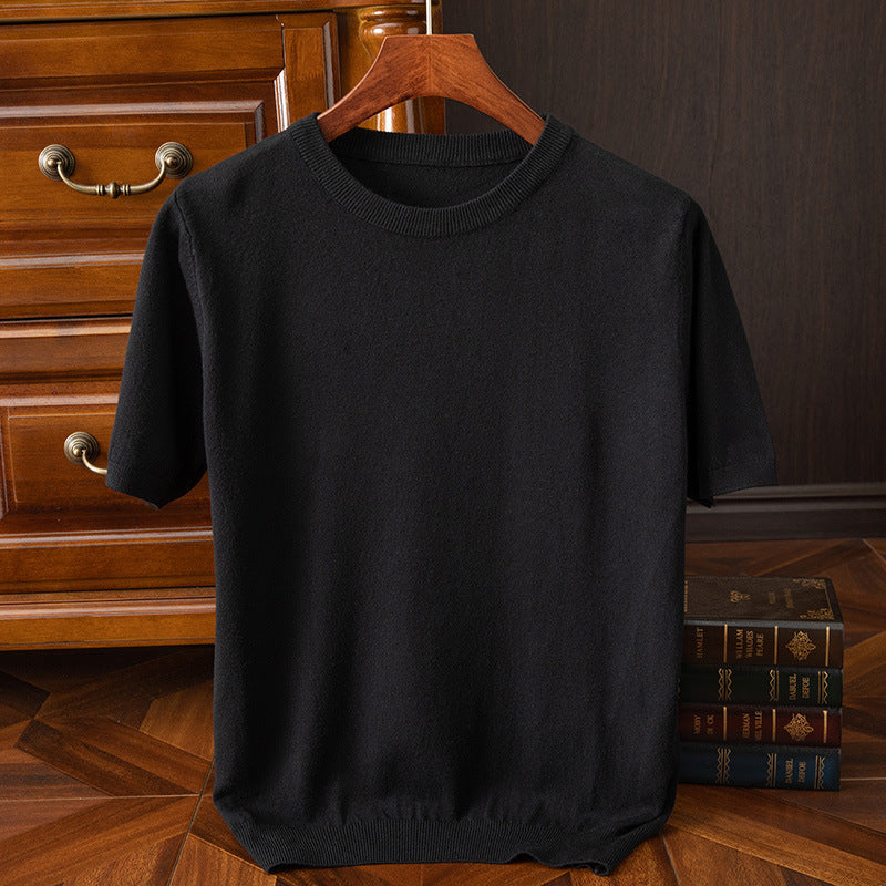 LAURENT MONACO | MEN'S REFINED KNIT T-SHIRT
