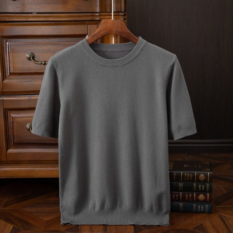 LAURENT MONACO | MEN'S REFINED KNIT T-SHIRT