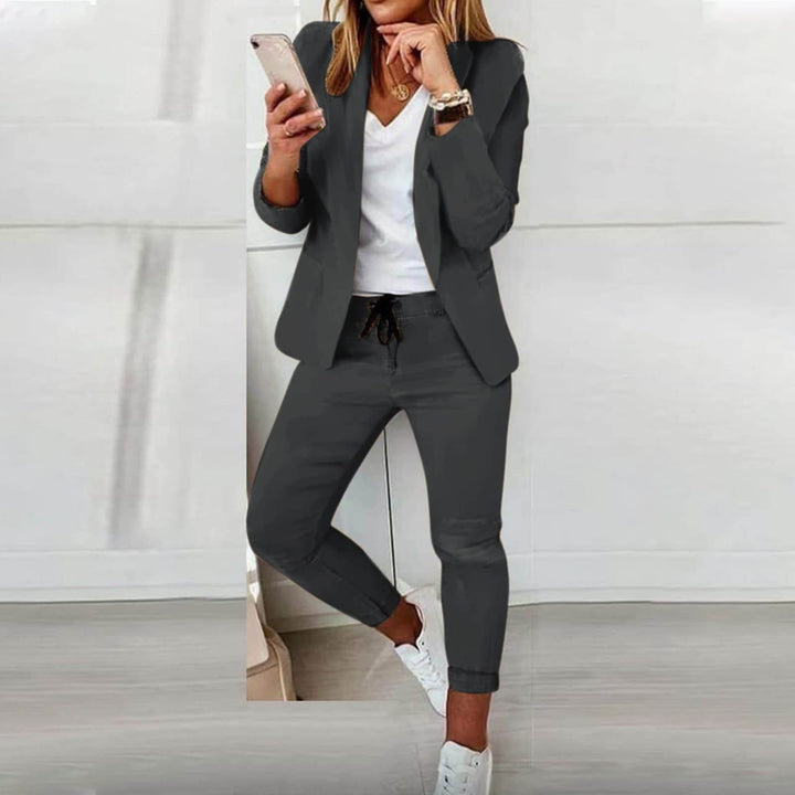 Women's blazer and trouser suit set