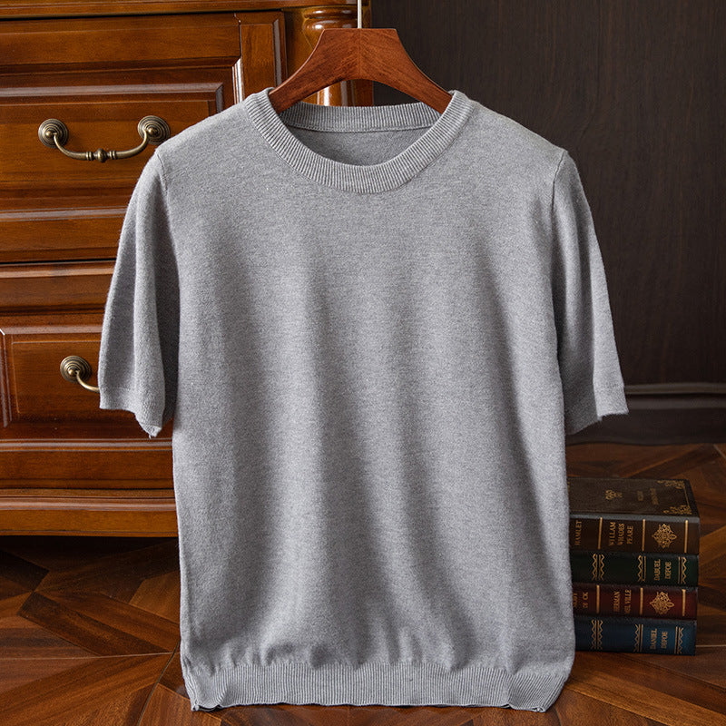 LAURENT MONACO | MEN'S REFINED KNIT T-SHIRT