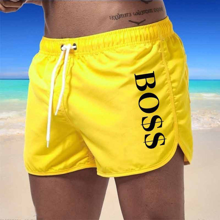 Mode Lumiére™ | Stylish Boss Swim Shorts