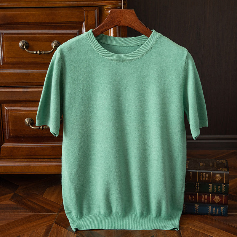 LAURENT MONACO | MEN'S REFINED KNIT T-SHIRT