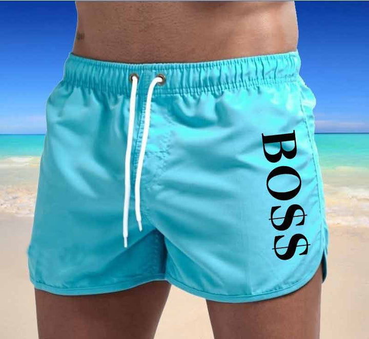 Mode Lumiére™ | Stylish Boss Swim Shorts