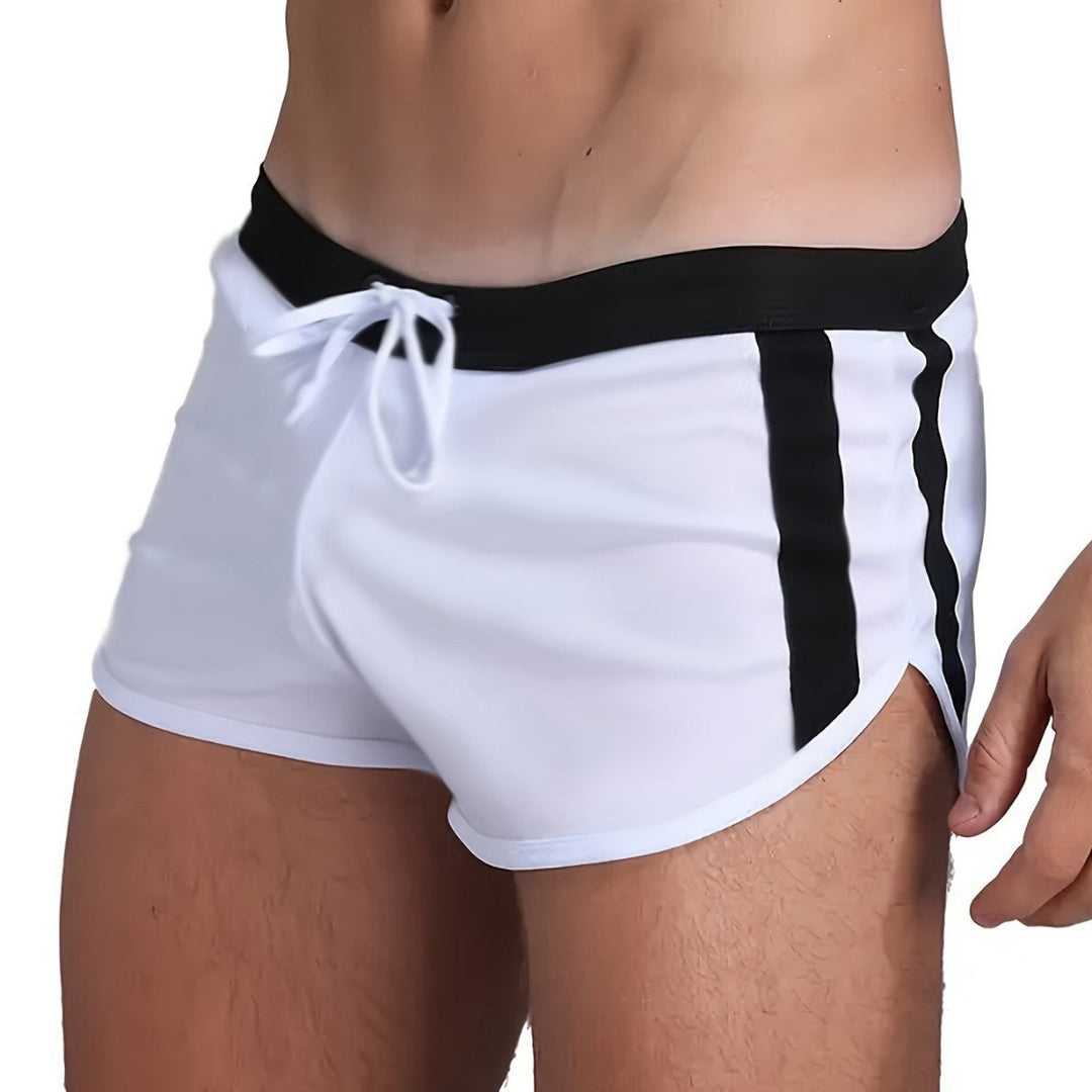 Mode Lumiére™ | Sport Chic Fitted Swim Shorts