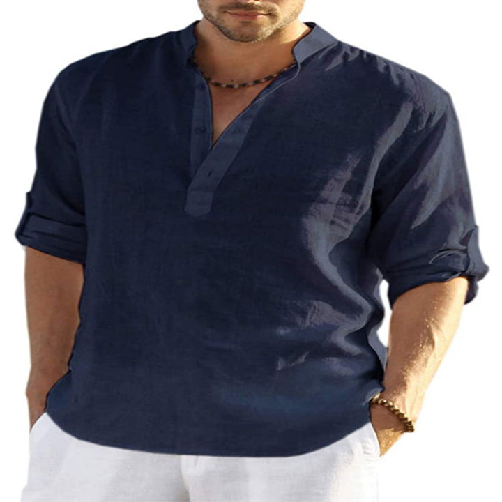LAURENT MONACO | MEN'S SUMMER LINEN SHIRT