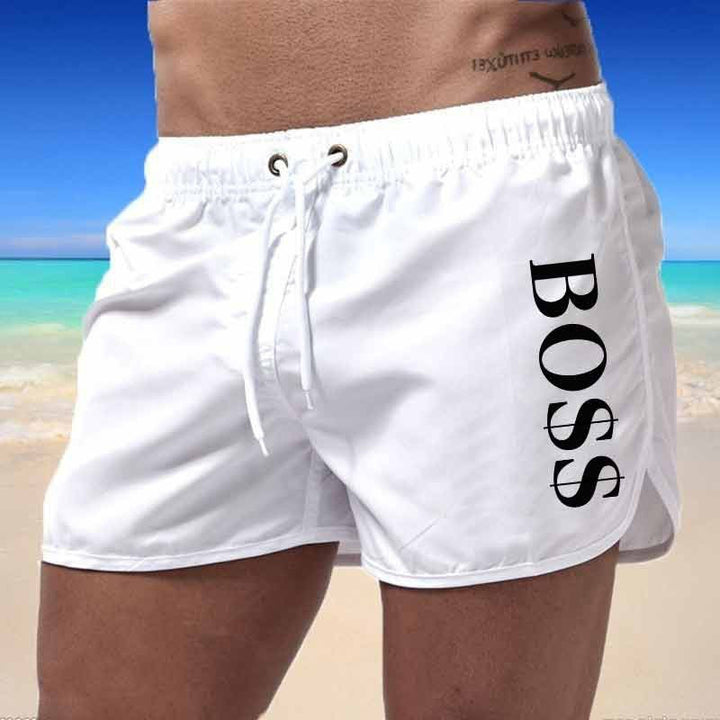 Mode Lumiére™ | Stylish Boss Swim Shorts