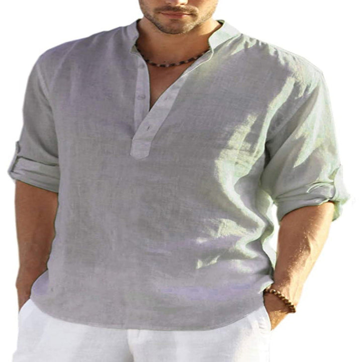 LAURENT MONACO | MEN'S SUMMER LINEN SHIRT