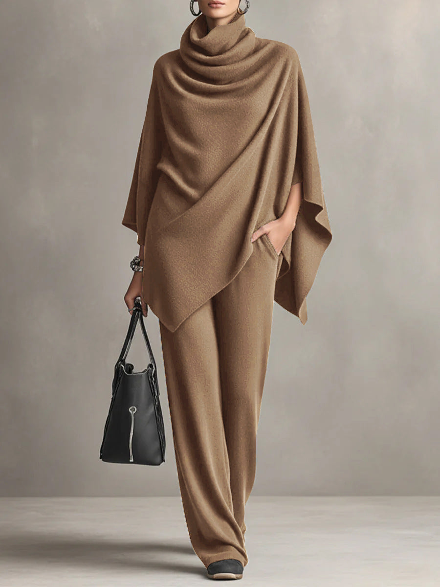 Sabriina™ | Chic Draped Two-Piece Set