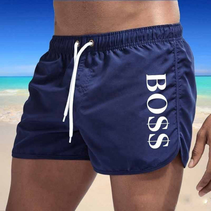 Mode Lumiére™ | Stylish Boss Swim Shorts