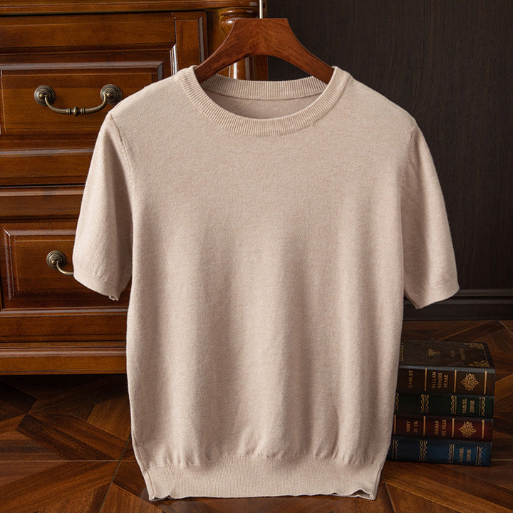 LAURENT MONACO | MEN'S REFINED KNIT T-SHIRT