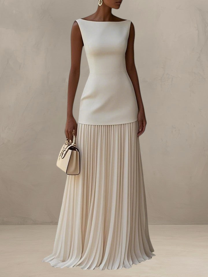 Mode Lumiére | 2-PIECE PLEATED SET