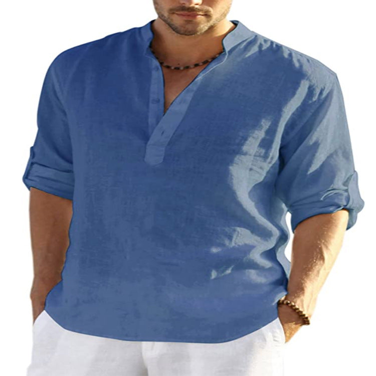 LAURENT MONACO | MEN'S SUMMER LINEN SHIRT