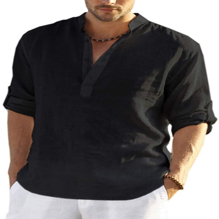 LAURENT MONACO | MEN'S SUMMER LINEN SHIRT