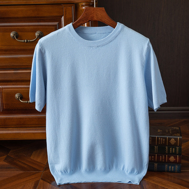 LAURENT MONACO | MEN'S REFINED KNIT T-SHIRT