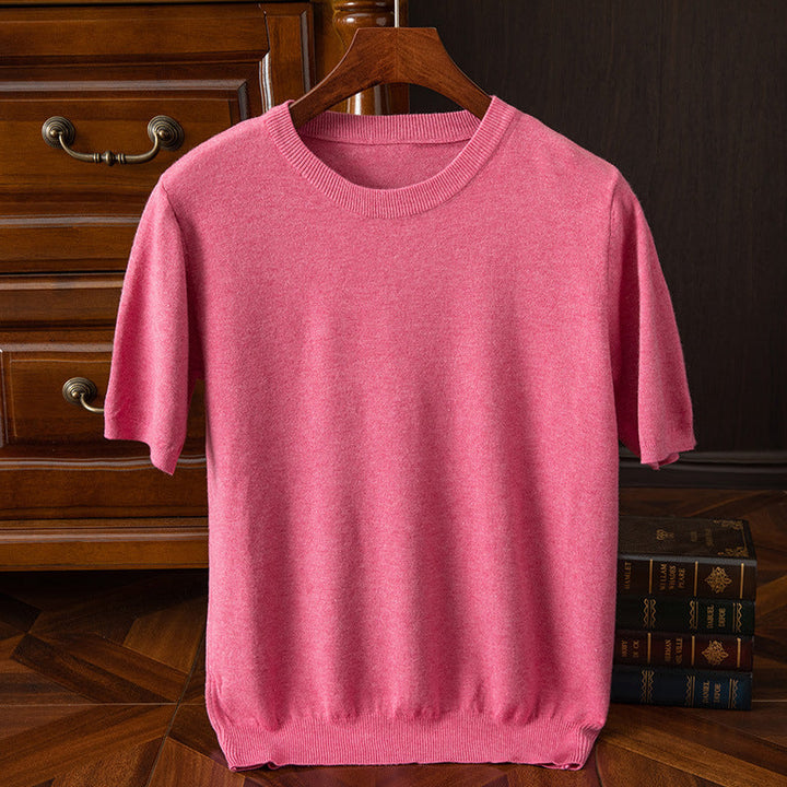 LAURENT MONACO | MEN'S REFINED KNIT T-SHIRT