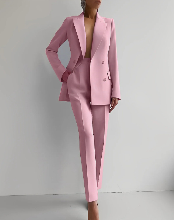 Women's elegant stretch suit set