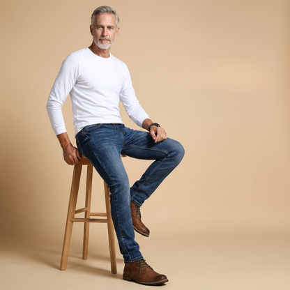Lucas Premium Stretch Denim Jeans – Slim Fit Comfort