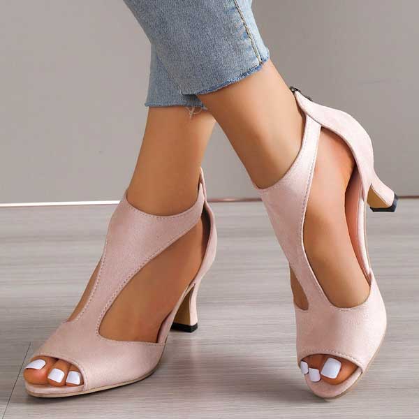 Mode Lumiére™ - Orthopedic Heeled Sandals
