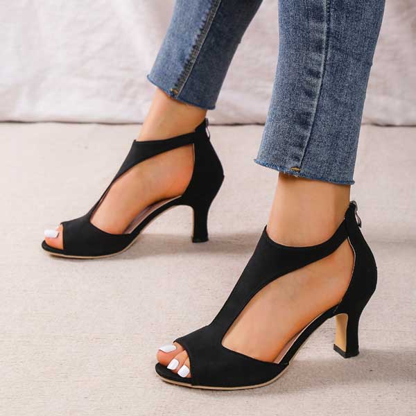 Mode Lumiére™ - Orthopedic Heeled Sandals