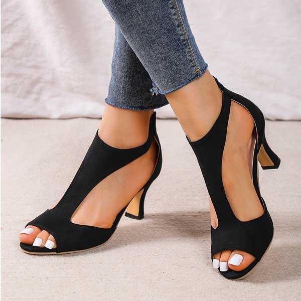 Mode Lumiére™ - Orthopedic Heeled Sandals