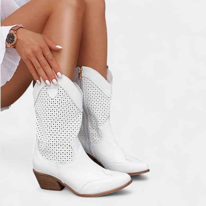Mode Lumiére™ Alena – Cowboy Boots