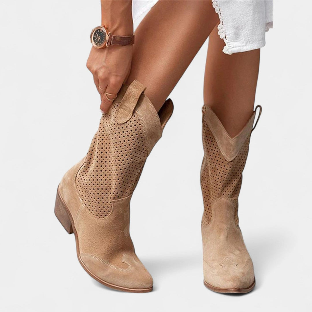 Mode Lumiére™ Alena – Cowboy Boots