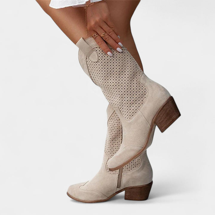 Mode Lumiére™ Alena – Cowboy Boots