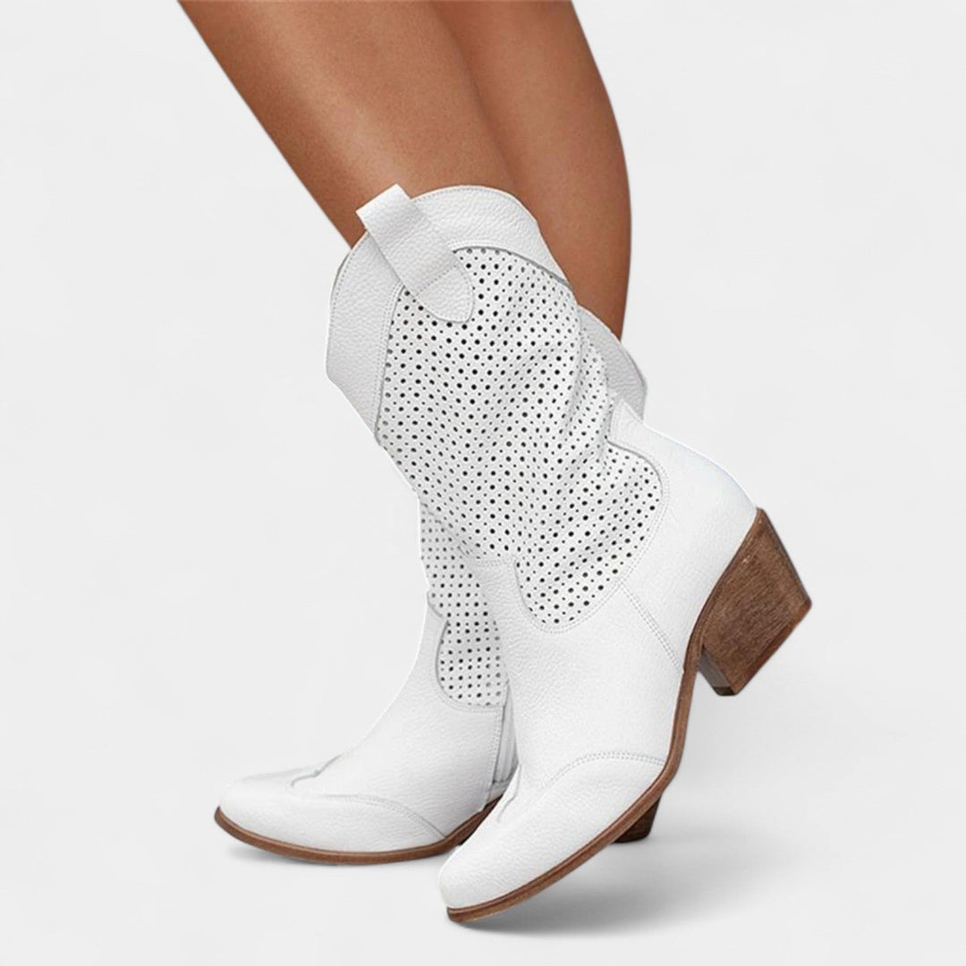 Mode Lumiére™ Alena – Cowboy Boots