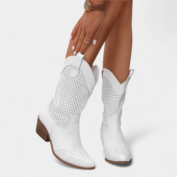 Mode Lumiére™ Alena – Cowboy Boots