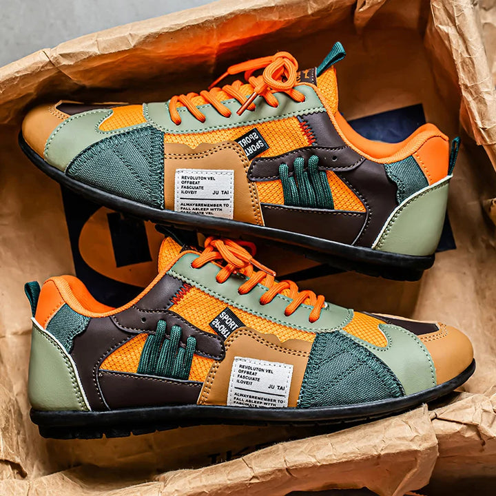 Mode Lumiére| Colorful Retro Sneakers