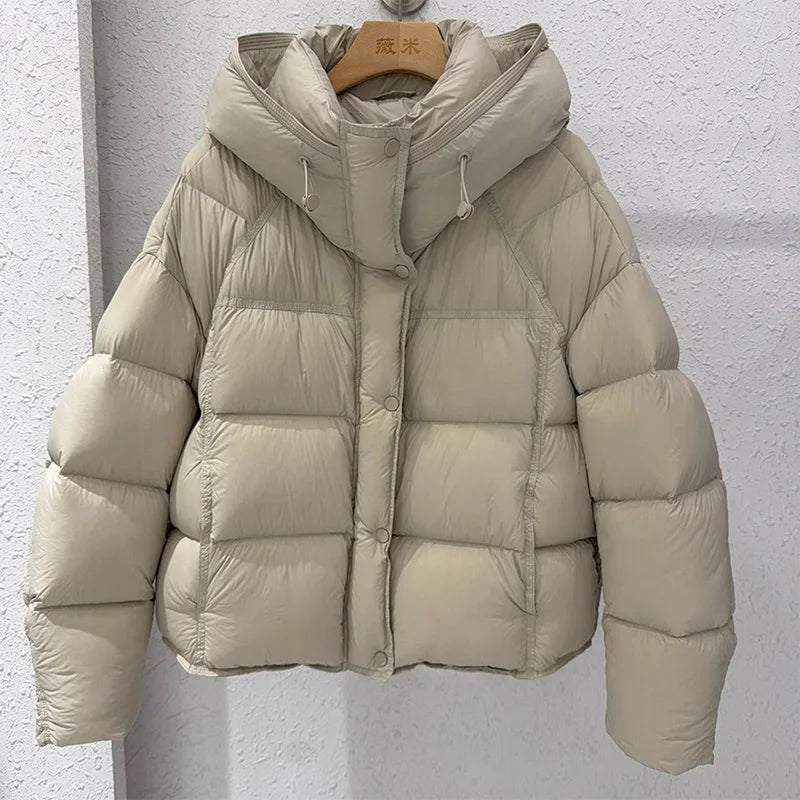 Women's Faux Fur Hooded Jacket